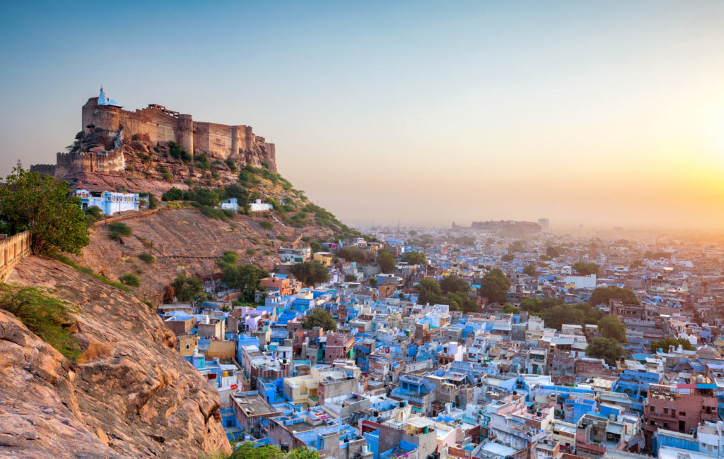 The Blue City and Mehrangarh Fort